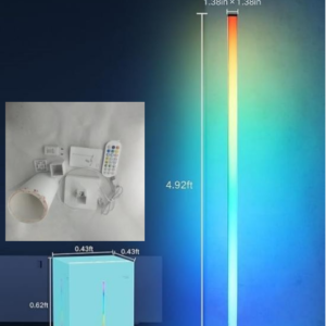 the corner floor lamp