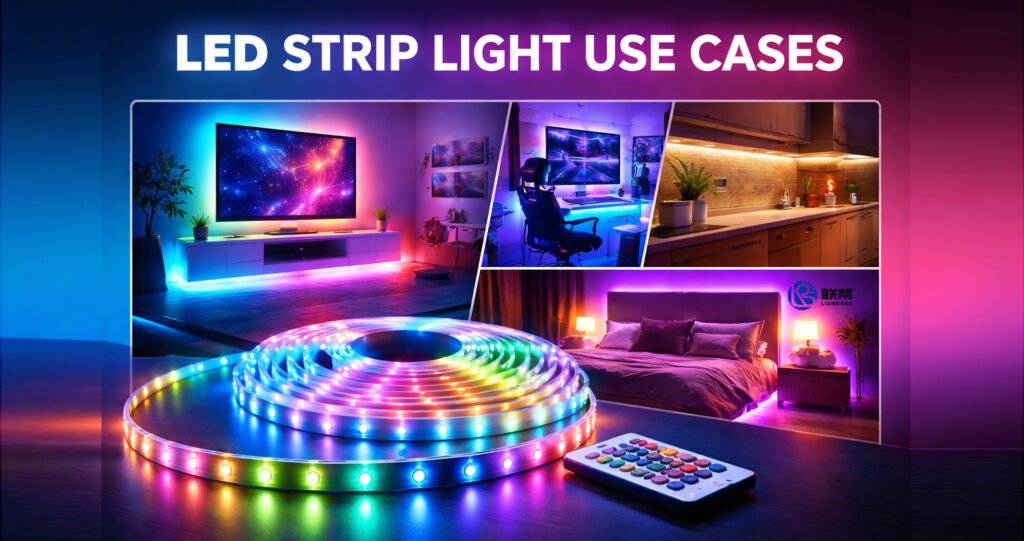 LED Strip Light Use Cases: A Complete Guide for Modern Lighting Design