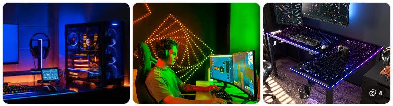 Top 10 RGB LED Strip Lighting Ideas for Homes, Gaming Setups, and Commercial Spaces 3gaming