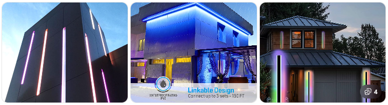 Top 10 RGB LED Strip Lighting Ideas for Homes, Gaming Setups, and Commercial Spaces 7 outdoor