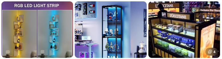Top 10 RGB LED Strip Lighting Ideas for Homes, Gaming Setups, and Commercial Spaces 8 retail
